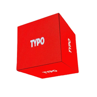 Fabbrica diretta a forma di speciale segni di negozio cubo LED pubblicità schermo cubo cubo cubo LED Display a LED per esterni