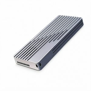 Boîtier SSD M.2 NVMe <span class=keywords><strong>Thunderbolt</strong></span> <span class=keywords><strong>3</strong></span> certifié ITGZ 40 Gbit/s – <span class=keywords><strong>Disque</strong></span> <span class=keywords><strong>dur</strong></span> <span class=keywords><strong>externe</strong></span> professionnel d'usine - Product Image 1