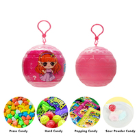 Nouvelle conception Tengrui, directement de l'usine, jouets en plastique pas chers, adorables œufs mystères surprise avec poupée et bonbons pour filles