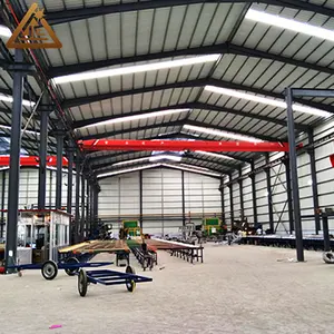 Easy Assembled CE Pre engineered Commercial Long Buildings Built With Aluminium Steel Structure