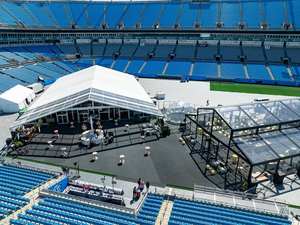 Tente d'atrium à poutres libres, structure noire thermolaquée, <span class=keywords><strong>grand</strong></span> chapiteau de mariage, pavillon en PVC imperméable - Product Image 6