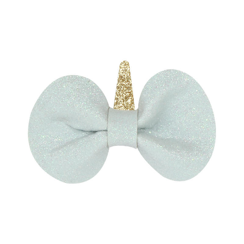 Mc1184 light blue bow hairpin