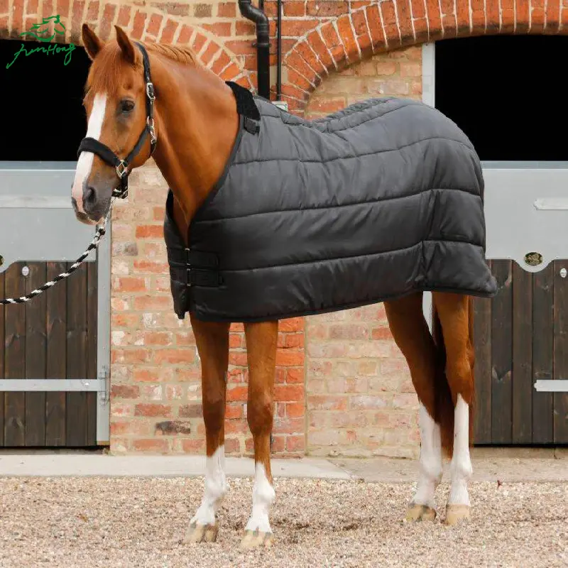 Horse Therapy Massage Blanket Rug Horse Sheet Wholesale Waterproof Stable Equine Equestrian Horse Exercise Turnout Canvas PE Bag
