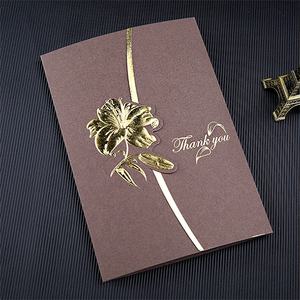 Factory Wholesale Custom Luxury Gold Foil 3d Wedding Invitation <strong>Card</strong> and Happy Birthday <strong>Greeting</strong> <strong>Cards</strong> with Envelope - Product Image 5