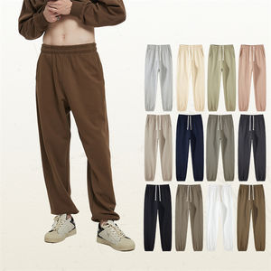 Luxury Baggy <b>Lounge</b> <b>Pants</b> 100% Egyptian Cotton Custom Logo Oversized Joggers - Product Image 2