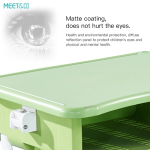 Adjustable Height Modern Design Wood Student <b>Desk</b> and Chair with Storage Drawer for Kids' <b>Study</b> in School Workshop or Hall - Product Image 5