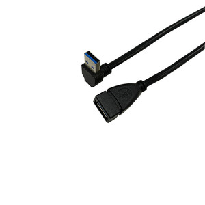 สายเคเบิลข้อมูลแบบงอได้, ชายต่อหญิง, งอได้ 90 องศา, สายต่อขยาย USB 3.0 แบบงอขึ้น/ลง/ซ้าย/ขวา - Product Image 1