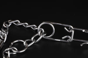 <span class=keywords><strong>Collar</strong></span> de Metal Ajustable para Perros, <span class=keywords><strong>Collar</strong></span> Antitirones con Hebilla de Liberación Rápida para Perros, <span class=keywords><strong>Collar</strong></span> de Acero Plateado para Mascotas - Product Image 6