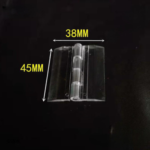 Landu rõ ràng nhựa trong suốt phần cứng Mini Acrylic bản lề cho hộp thủ công mỹ nghệ - Product Image 6