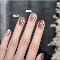 Nouveau design 2025 – Vernis à ongles gel UV/LED non toxique effet œil de chat, 12 couleurs, 15 ml, pour automne et hiver – Fournitures pour ongles OEM/ODM