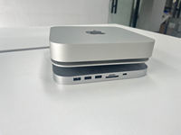 2024 MC50MH Hub Mac Mini dari Aluminium Alloy dengan Enclosure SSD M.2 10Gbps untuk 4K60HZ untuk MAC STUDIO Tersedia di Stok