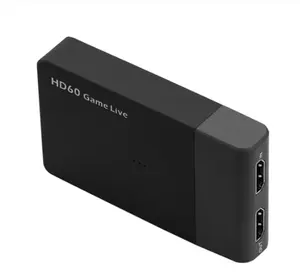 Suficiente stock Precio más bajo Venta caliente USB3.0 Video compatible con HDMI 4K 1080P Tarjeta Colores clásicos Dongle duradero simple para transmisión de captura en vivo de juegos