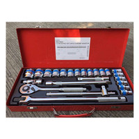 24 PCS SOCKET SET EURO KING TOOLS SET AUTO REPAIR HAND TOOL SET