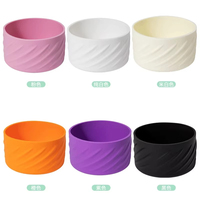 Manchon de bouteille d'eau en silicone personnalisé, globe à neige thermique, 20 OZ 40 OZ, accessoires pour gobelet avec paille et poignée, technique de sublimation