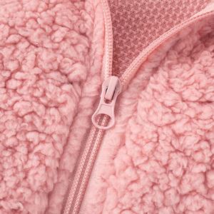 CUTENOVA D24ST442 Conjunto informal de 2 piezas para mujer de terciopelo grueso de manga larga con cremallera - Product Image 3