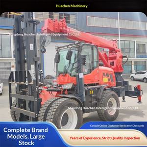 Grue télescopique tout-en-un à quatre roues motrices, grue de queue, installation de 5 tonnes - Product Image 1