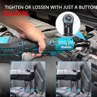 Clé à cliquet sans fil 18 V 1/2 pouce à couple élevé, poignée ergonomique pour le bricolage et la réparation de machines, clé à cliquet au lithium en gros