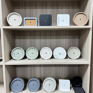 นาฬิกาตั้งโต๊ะทำงานแบบอาร์ตเดคโคทำงานทำงานเงียบเป็นมิตรต่อสิ่งแวดล้อมพร้อมเข็มกระดิ่งทุกชั่วโมง - Product Image 5