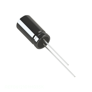 Condensateur radial traversant REF0612101M035K en aluminium 100uF 20% 35V TH 100 uF - Product Image 1