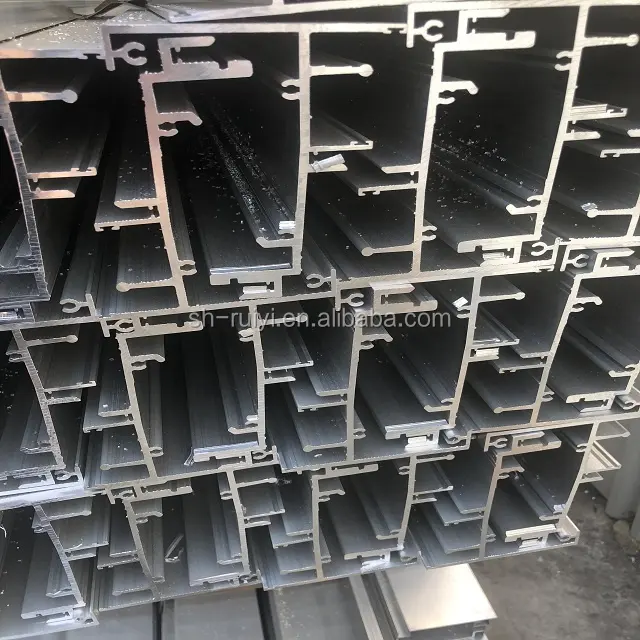Cina Produttore di Alluminio Profilo di Legno Del Grano Finitura Finestre in Alluminio