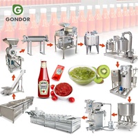 Ligne de production industrielle et domestique de ketchup de tomate, machine de fabrication automatique continue pour la sauce en conserve