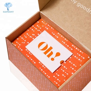 Custom Printing Logo Pack Folding Shipping Mailing Kraft Paper Carton Mailer <b>Box</b> - Product Image 3