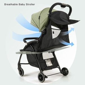 Passeggino pieghevole leggero da viaggio sedile reclinabile per bambini - Product Image 6