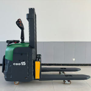 China Fabriek Verkoop Handmatige Stapelaar 1-2ton Capaciteit Hydraulische Stapelaar Multifunctionele Elektrische Stapelaar - Product Image 2