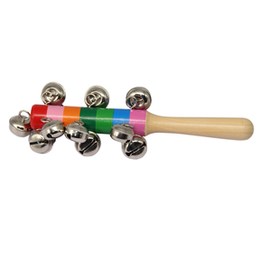 Instrumento de Percusión, Herramienta de Enseñanza Musical, Campanas de Regalo, Sonajeros para Bebés, Juguete para Niños - Product Image 3