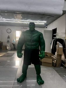 <span class=keywords><strong>Costume</strong></span> da Mascotte <span class=keywords><strong>Hulk</strong></span> a Grandezza Naturale, Tuta Gonfiabile in EVA Verde Gigante per Eventi, Parate, Feste <span class=keywords><strong>di</strong></span> Halloween e Performance <span class=keywords><strong>di</strong></span> Personaggi - Product Image 6
