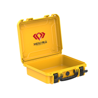 Valise de transport robuste en plastique pour armes à feu, étanche et anti-poussière, avec intérieur en mousse antichoc pour équipement et outils