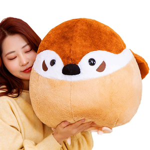 Coussin en peluche créatif et réaliste en forme d'oiseau (moineau) de dessin animé, poupée apaisante pour <span class=keywords><strong>lit</strong></span>, rembourrée en coton PP, cadeau câlin - Product Image 2