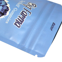 Sacs Mylar personnalisés imprimés numériquement, thermoscellables, anti-odeur, refermables, en plastique, de 3,5 g, 7 g, 1 oz, pour emballage vertical