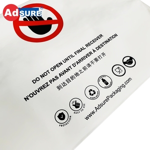 จัดส่งอาหารพลาสติกแบบย่อยสลายได้ปลอดภัยถุงใส่ของสำหรับร้านอาหารสั่งไปพร้อมแถบกาว - Product Image 6