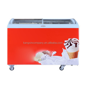Vitrine de supermarché commerciale, porte en verre, coffre à glace, congélateur profond - Product Image 2
