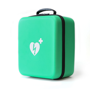 China Factory Custom EVA Bag for AED Defibrillator <b>Trainer</b>, Portable Carry AED Defibrillator Keyring Bag Box - Product Image 1