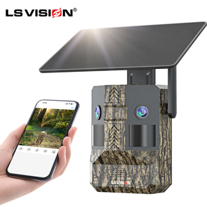 กล้องวงจรปิด LS VISION 6MP เลนส์คู่ มองเห็นในเวลากลางคืน ซูมออปติคอล พลังงานแสงอาทิตย์ สำหรับภายนอกอาคาร รองรับซิม 4G พร้อม AI กันน้ำ เหมาะสำหรับการล่าสัตว์และติดตามสัตว์ป่า - Product Image 1