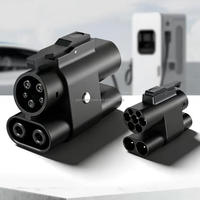 Adaptateur CCS2 vers CCS1 DC + AC, prise de charge rapide DC 250A, adaptateur de charge EV, CCS2 Type 2 vers J1772 Standard