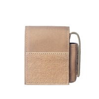 Pochette tactique pour cigarettes Pochettes pour piles Molle Sac de rangement compact pour briquet EDC Sac de taille