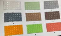 Tissu en maille ronde respirant 83% polyester 17% élasthanne 80GSM extensible écologique séchage rapide pour vêtements de sport d'extérieur pour filles