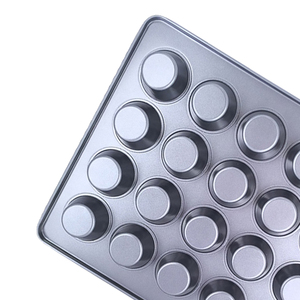 Cá Nhân Tùy Chỉnh Vòng <span class=keywords><strong>Muffin</strong></span> Nướng Pan Carbon Thép Không Dính Bề Mặt Lớn 24 Cup Mega <span class=keywords><strong>Muffin</strong></span> Pan - Product Image 6
