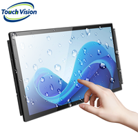 Écran tactile industriel intégré de 43 pouces avec technologie capacitive 10 points pour distributeur automatique et kiosque