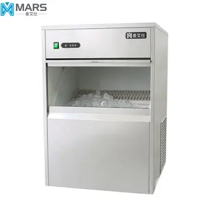 hot sale IM-50 MARS 50kgs stainless steel commercial bullet cylindric shape ice maker (paddle system,flush system optional)