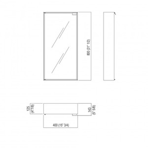 Armoire à miroir Agape 4x4 - Product Image 2