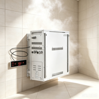 Générateur de vapeur commercial Harvia, machine de bain de vapeur électrique avec commande numérique externe pour hôtel, spa, centre de bien-être