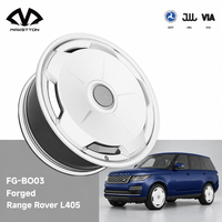 Jantes de luxe Makstton Forged BO03 22 pouces, finition mate, pour Range Rover L405