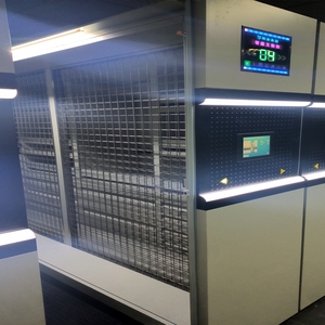 Hiện đại thông minh kim loại lưu trữ di động giá cho các trường học thư viện bảo tàng ngân hàng bức tranh sơn dầu hiển thị - Product Image 4