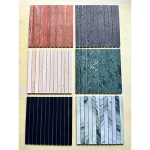 Bán buôn dải đá cẩm thạch khảm đá cẩm thạch tự nhiên Bảng điều khiển tường phòng tắm nhà bếp trang trí Kit Kat gạch Nhiều màu khảm đá cẩm thạch - Product Image 1