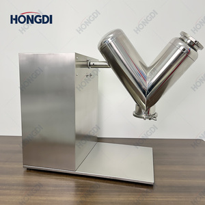 Mélangeur de laboratoire en V de 20 L, mélangeur en V haute performance en acier inoxydable pour la recherche à l'échelle pilote et le mélange de poudres - Product Image 6