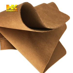 Disponible Micro gamuzas Tela de gamuza de piel sintética Tela de punto de gamuza negra para zapatos bolsos sofá - Product Image 5